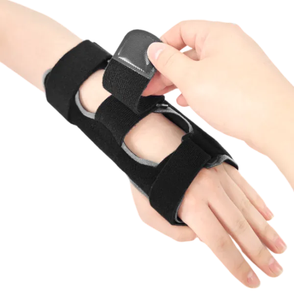 Σιδεράκι καρπού με μεταλλικό στήριγμα